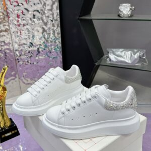 Alexander McQueen Sneakers Glitter Grey