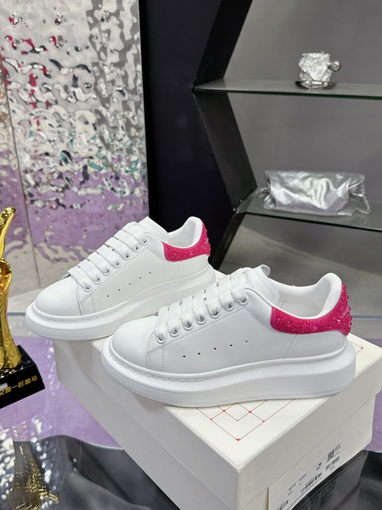 Alexander McQueen Sneakers Glitter Pink