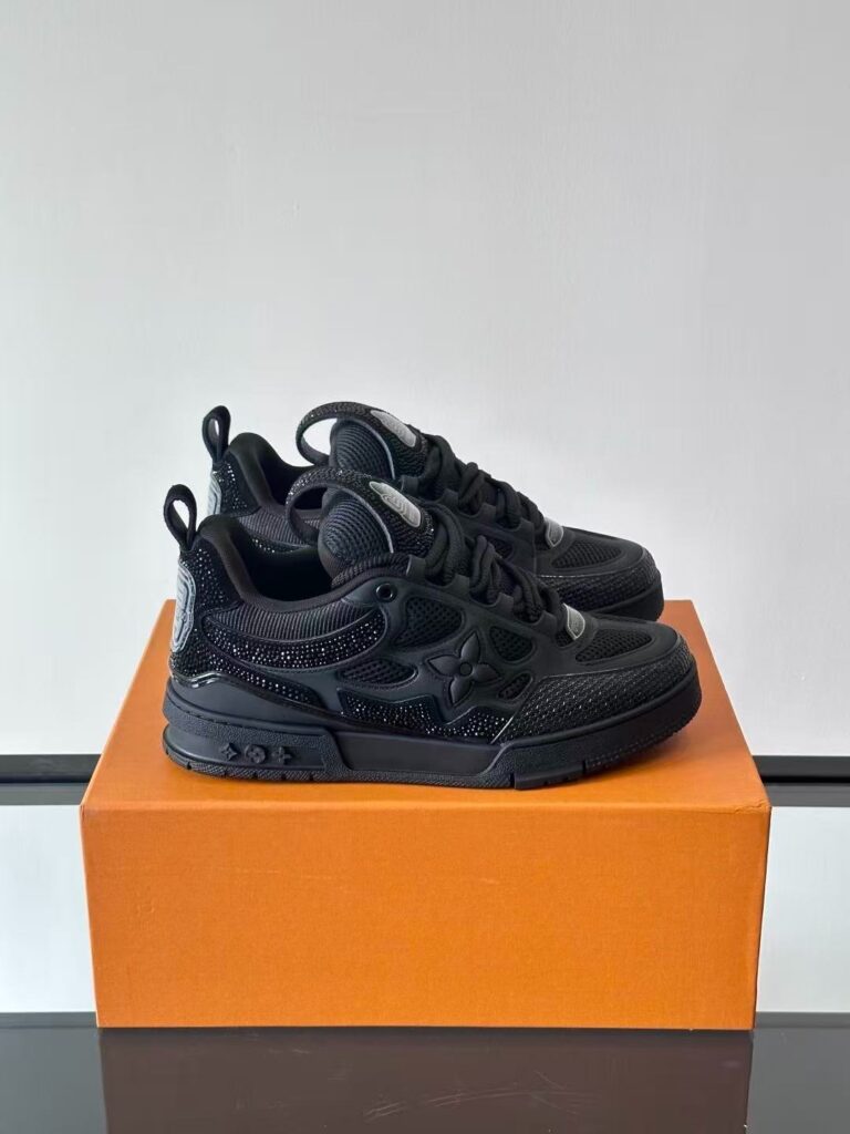 LV Trainer Swarovski Bianche e Nere