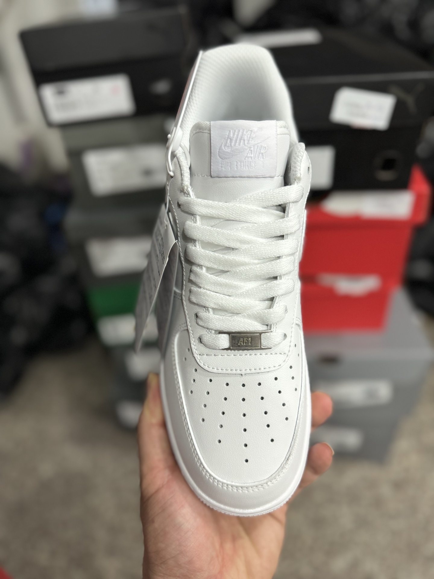 Nike Air Force 1 Low Personalizzata con glitter - immagine 3