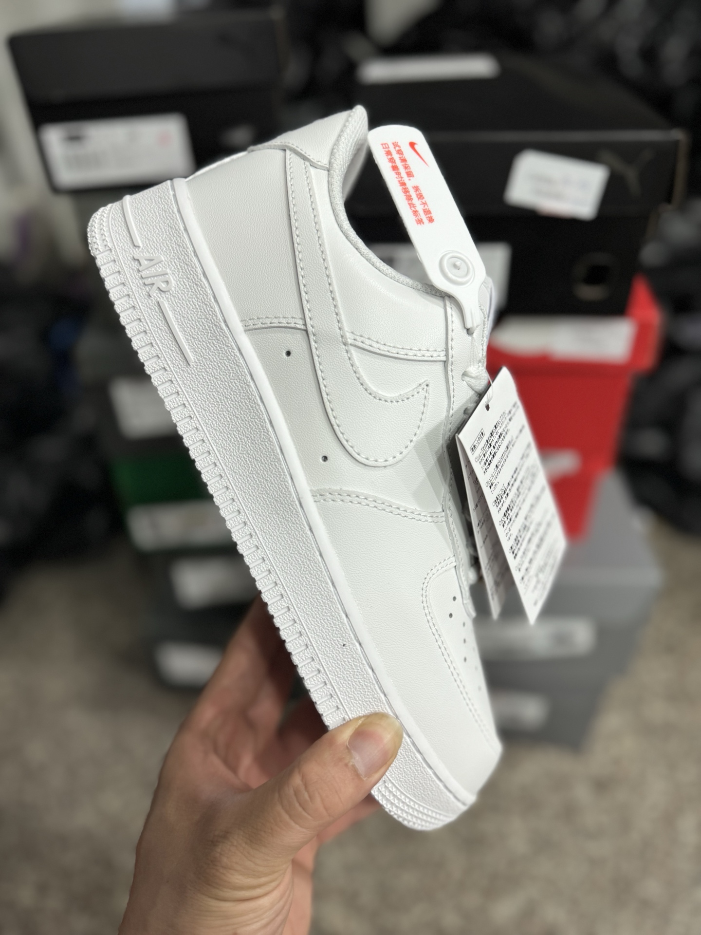 Nike Air Force 1 Low Personalizzata con glitter - immagine 10