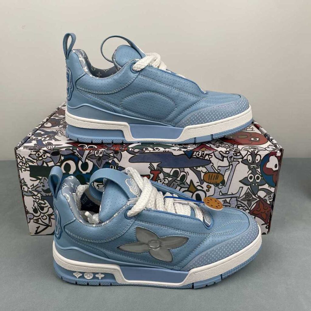 LV Trainer Sneaker AE5U3BMI61N355 Blue