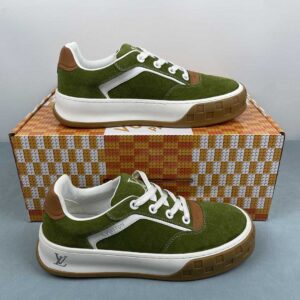 LV Skate Sneaker AE5U3BMI61N400 Green White