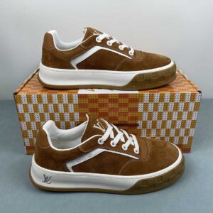 LV Skate Sneaker AE5U3BMI61N410 Brown White