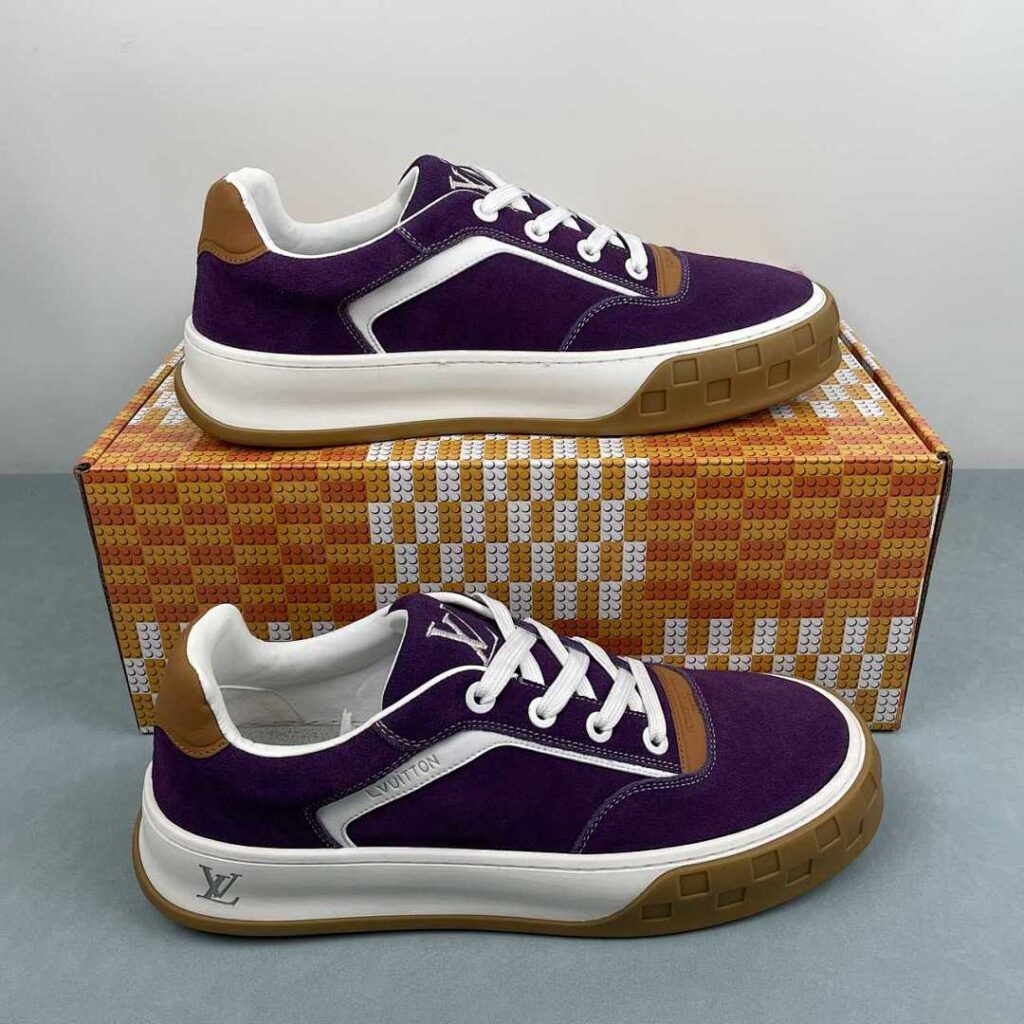 LV Skate Sneaker AE5U3BMI61N430 Purple White