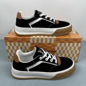 LV Skate Sneaker AE5U3BMI61N430 Black White