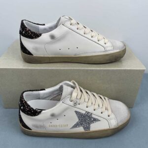 Golden Goose G36WS602.A1 Black Brown glitter