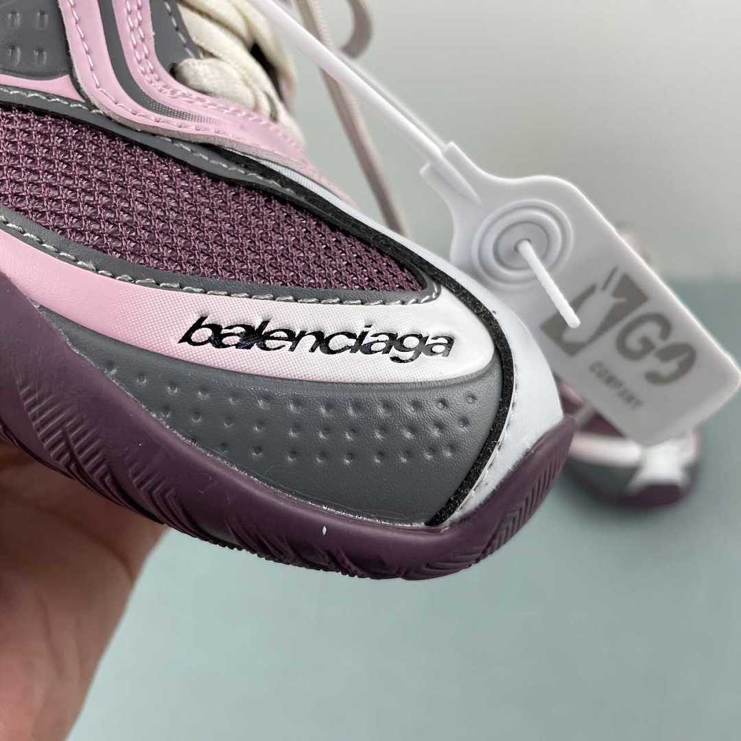 Balenciaga Triple S.2 Mule Mesh Gradient (Lilac Mix / Pink) - immagine 10
