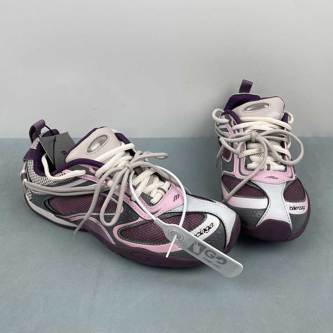 Balenciaga Triple S.2 Mule Mesh Gradient (Lilac Mix / Pink) - immagine 11