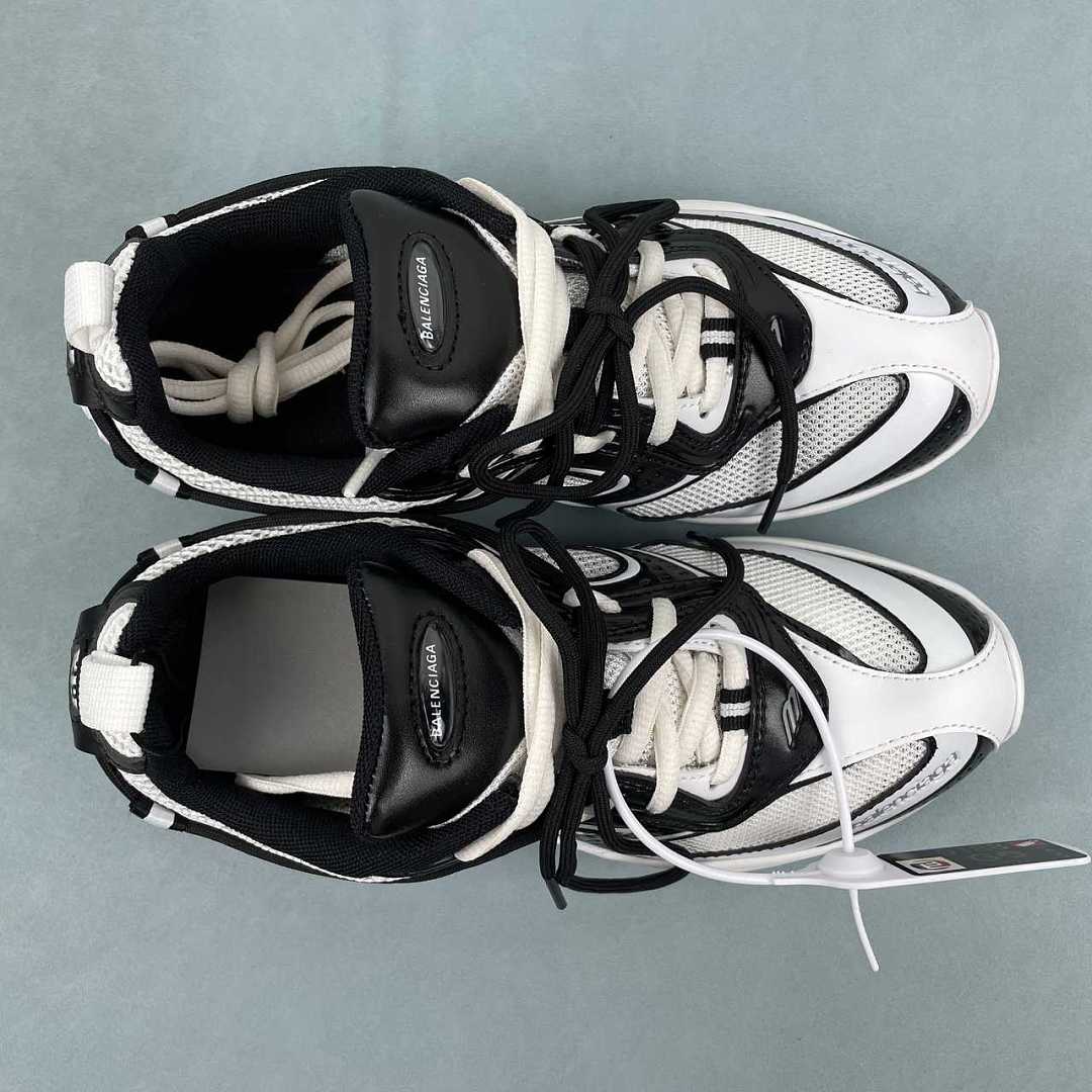 Balenciaga Radar Sneaker (White / Black) - immagine 12