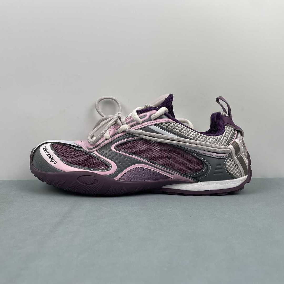 Balenciaga Triple S.2 Mule Mesh Gradient (Lilac Mix / Pink) - immagine 17