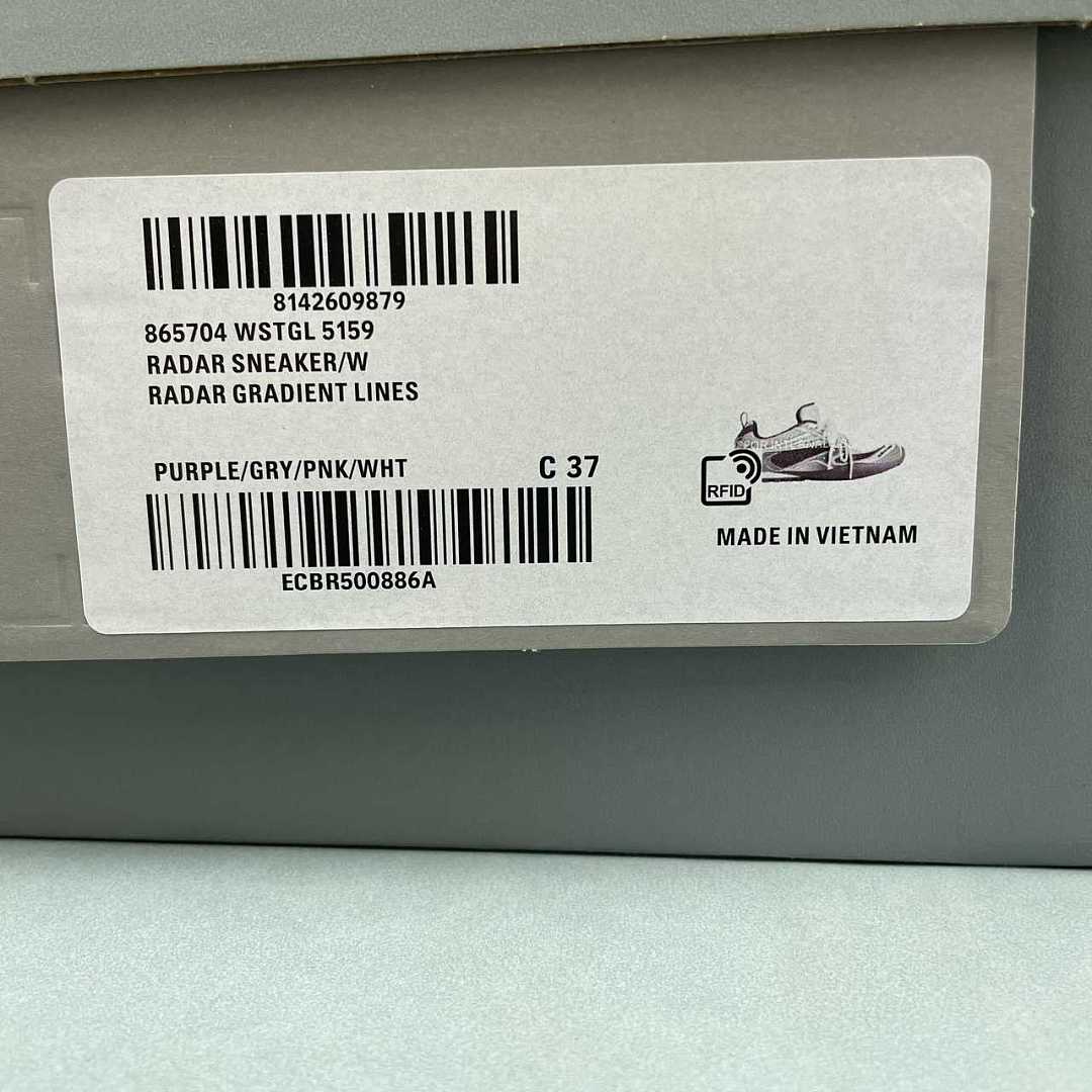 Balenciaga Triple S.2 Mule Mesh Gradient (Lilac Mix / Pink) - immagine 2