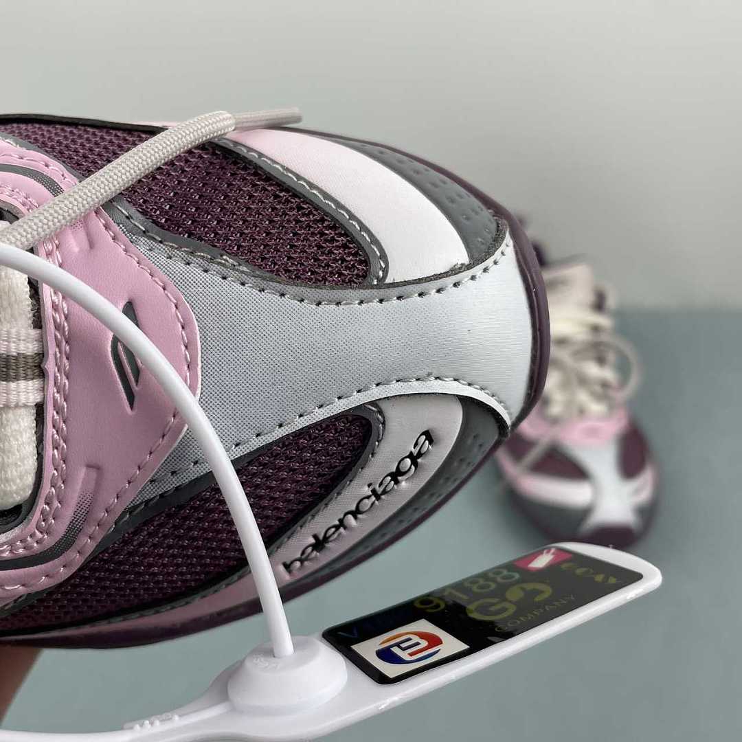 Balenciaga Triple S.2 Mule Mesh Gradient (Lilac Mix / Pink) - immagine 7