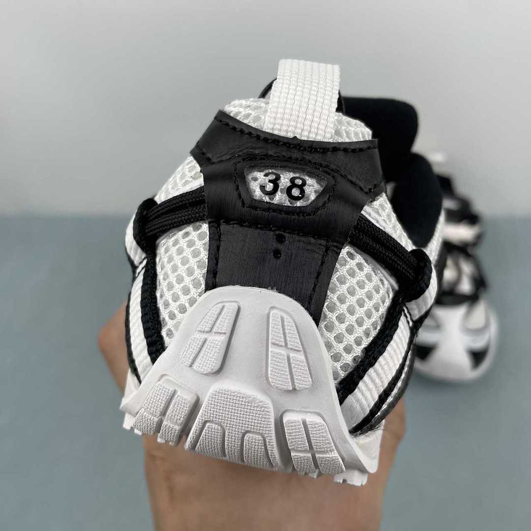 Balenciaga Radar Sneaker (White / Black) - immagine 9